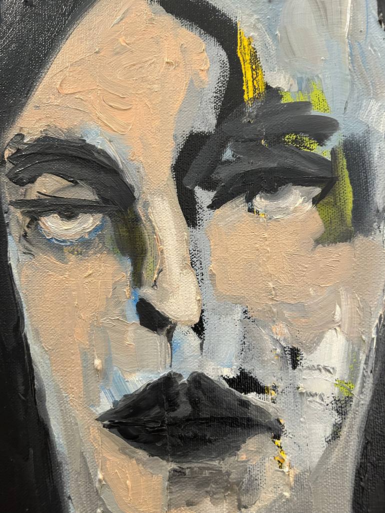 Original Abstract Women Painting by Ginny Nagy