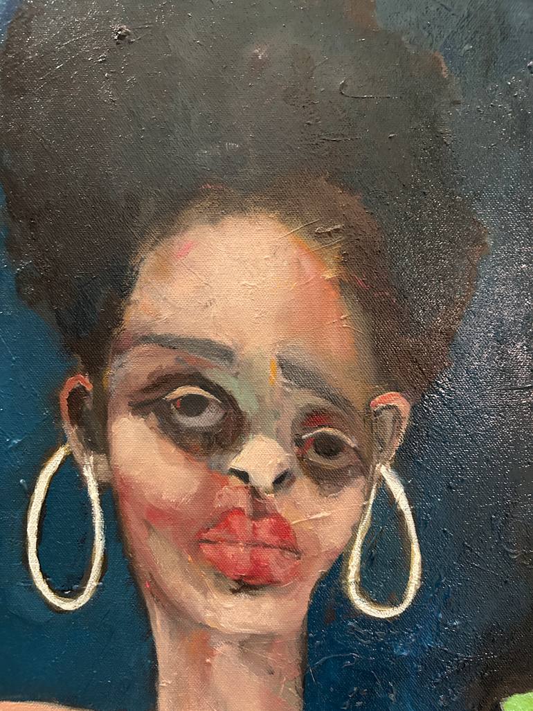 Original Contemporary People Painting by Ginny Nagy