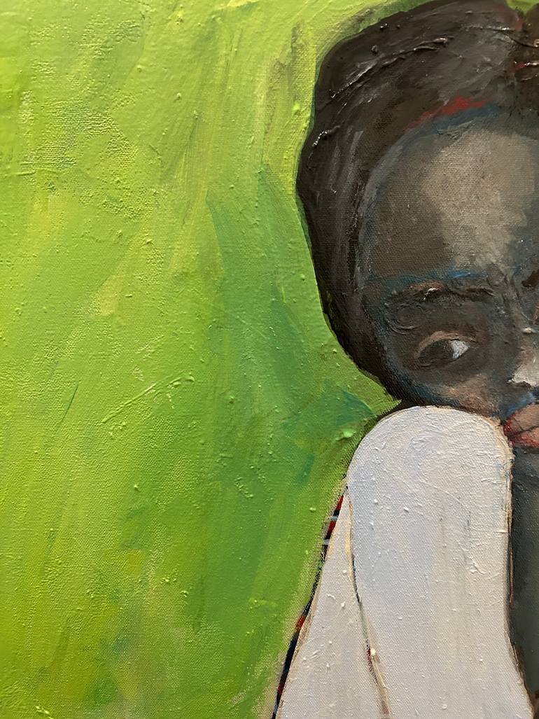 Original Contemporary People Painting by Ginny Nagy
