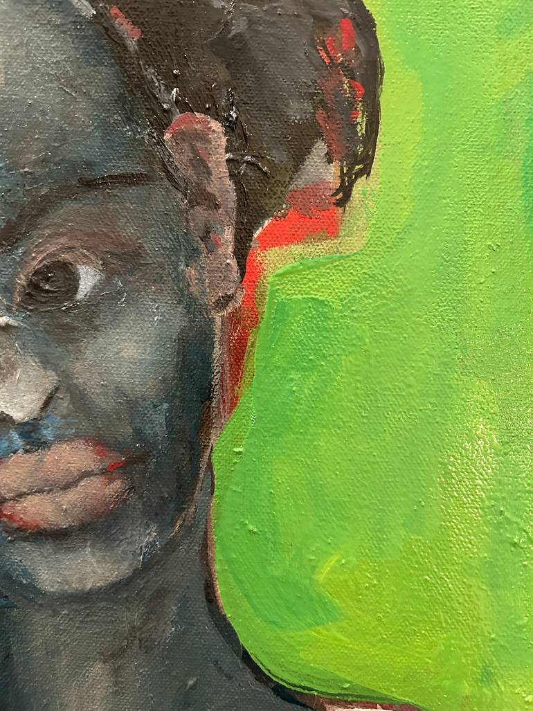 Original Contemporary People Painting by Ginny Nagy