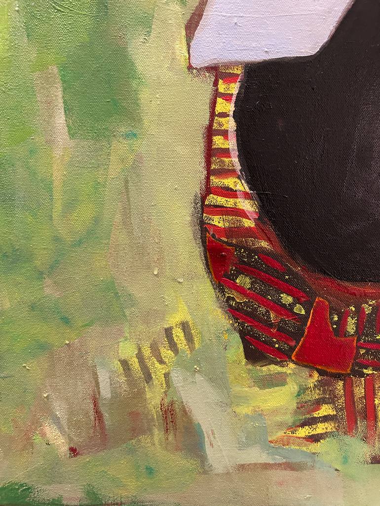 Original Contemporary People Painting by Ginny Nagy