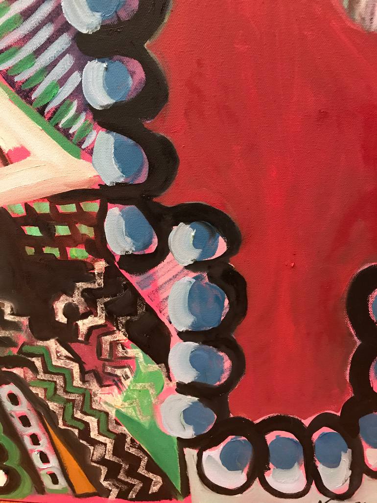 Original Expressionism Abstract Painting by Ginny Nagy
