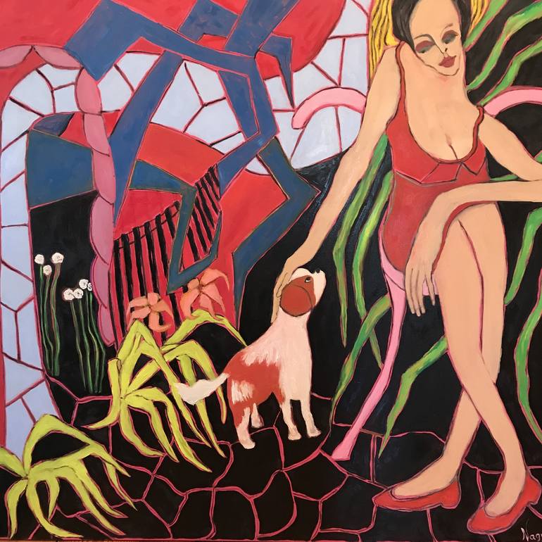 Original  Painting by ginny nagy