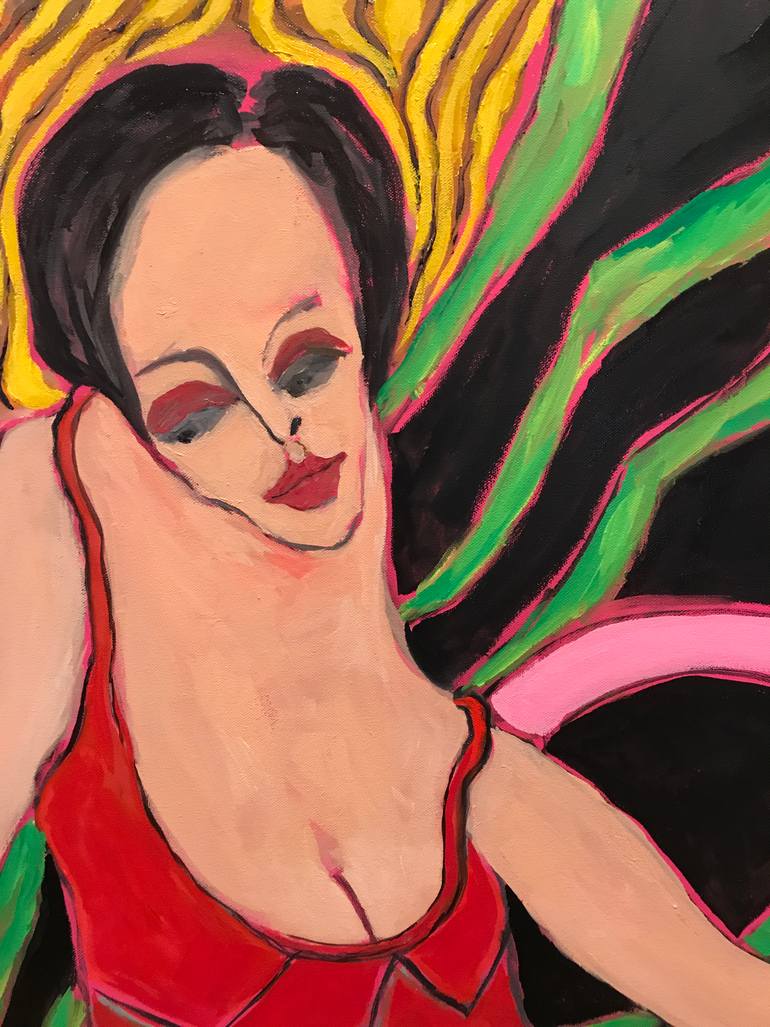 Original Figurative Animal Painting by Ginny Nagy