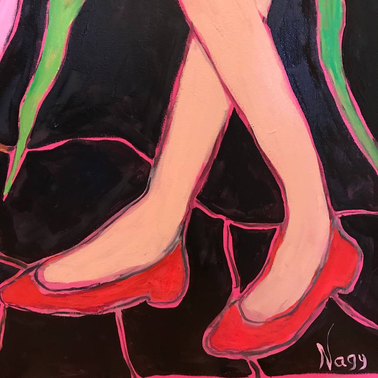 Original Figurative Animal Painting by Ginny Nagy