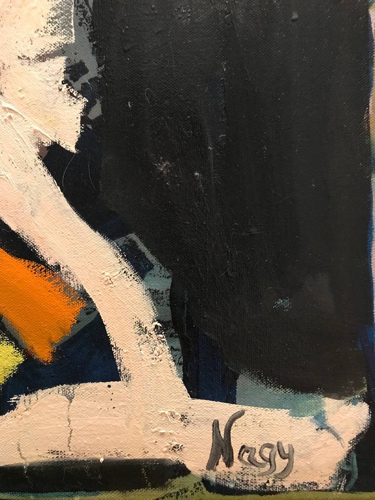 Original Abstract Painting by Ginny Nagy