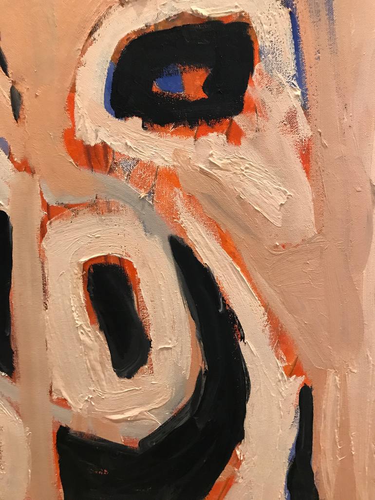 Original Abstract Expressionism Abstract Painting by Ginny Nagy