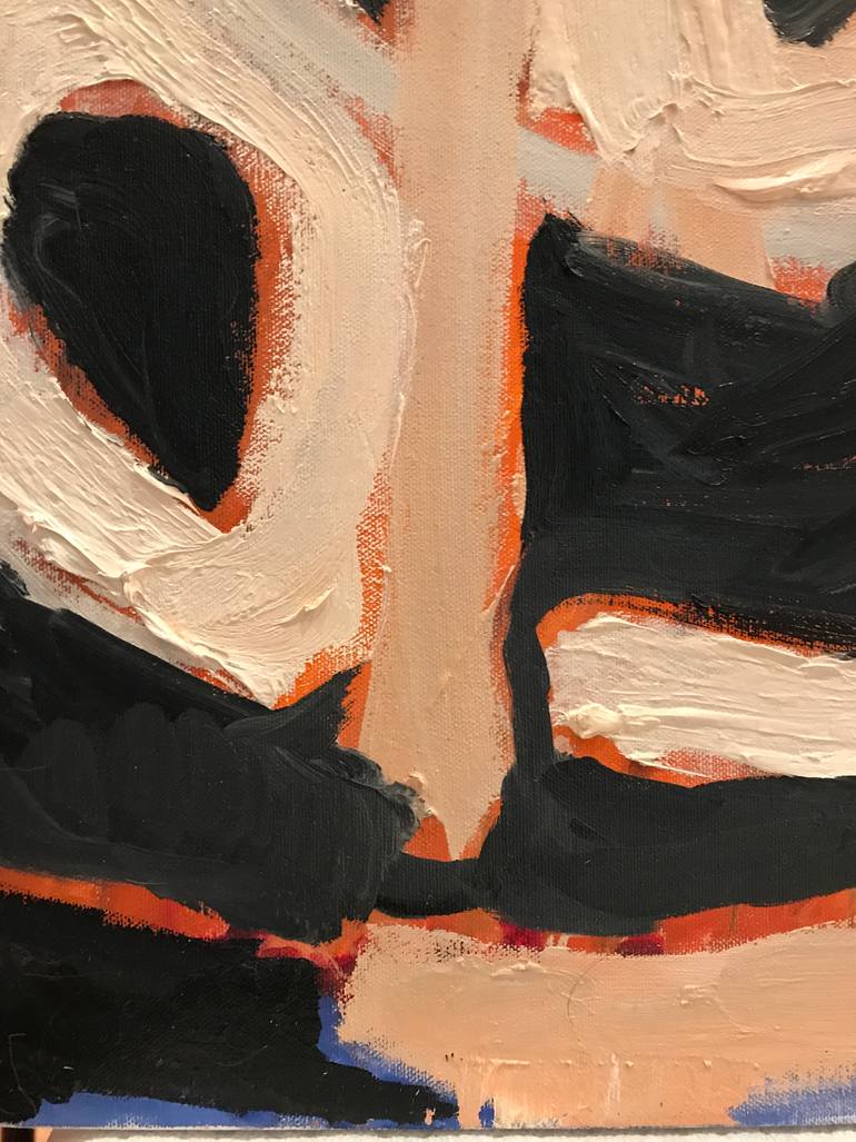 Original Abstract Expressionism Abstract Painting by Ginny Nagy