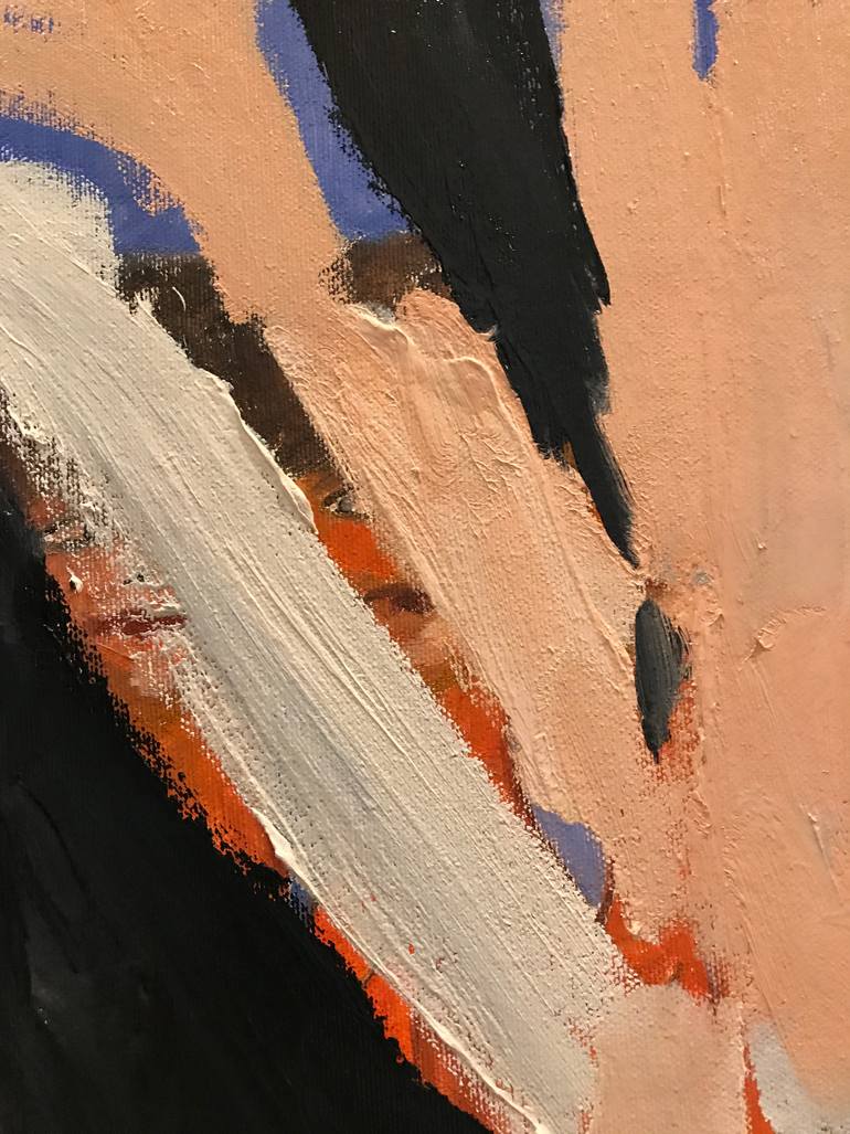 Original Abstract Expressionism Abstract Painting by Ginny Nagy