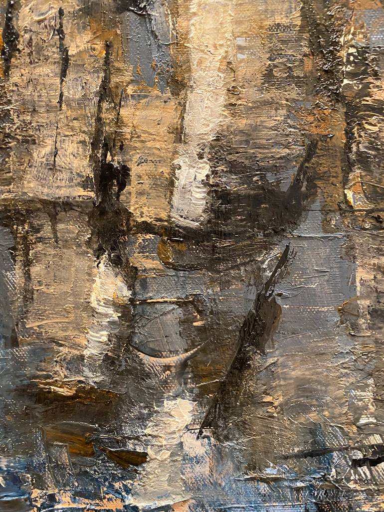 Original Expressionism Abstract Painting by Ginny Nagy