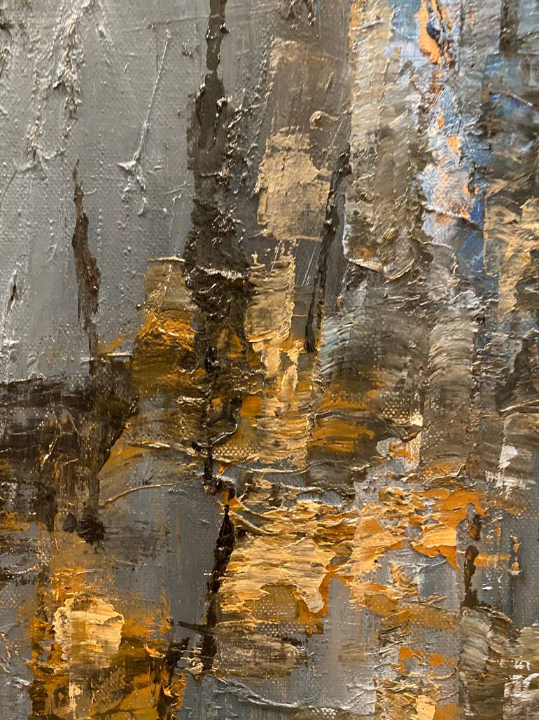 Original Expressionism Abstract Painting by Ginny Nagy