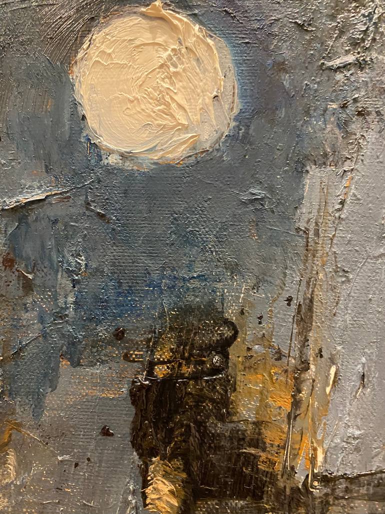 Original Expressionism Abstract Painting by Ginny Nagy
