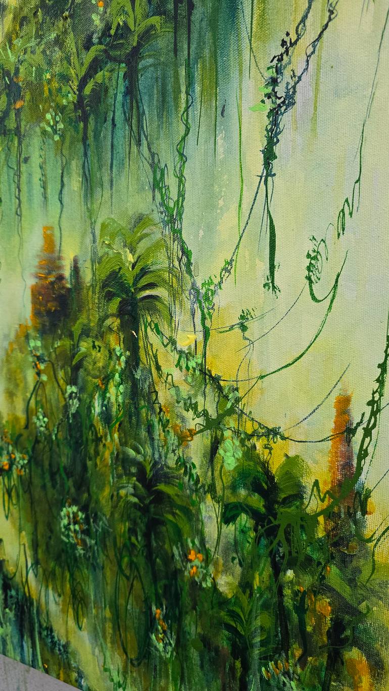 Original Color Field Painting Landscape Painting by Danijela  Dan