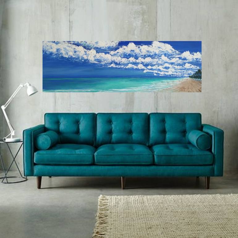 Original Seascape Painting by Danijela  Dan