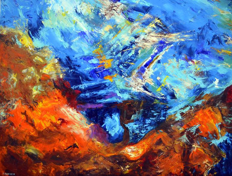 Original  Painting by serhii lutsenko