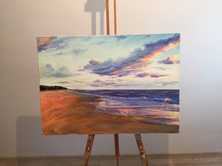 Original Realism Seascape Painting by Sergey Lutsenko