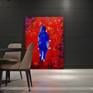 Painting : oil on canvas.The artwork is painted in the surrealism style.
