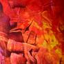 Painting : oil on canvas.The artwork is painted in the surrealism style.