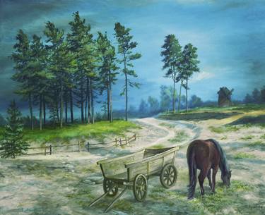 Original Realism Landscape Paintings by Sergey Lutsenko