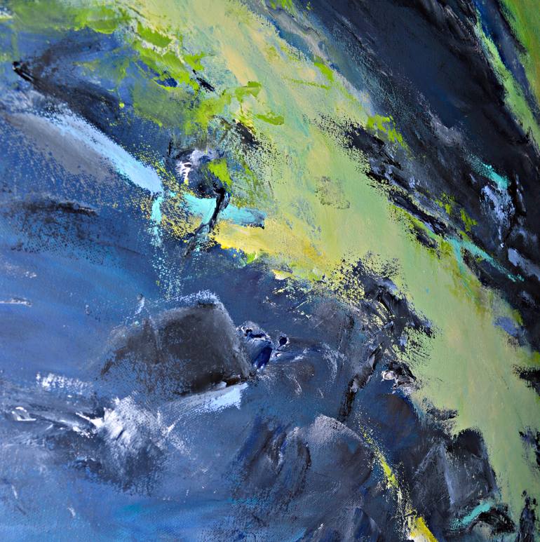 Original Modernism Abstract Painting by Serhii Lutsenko