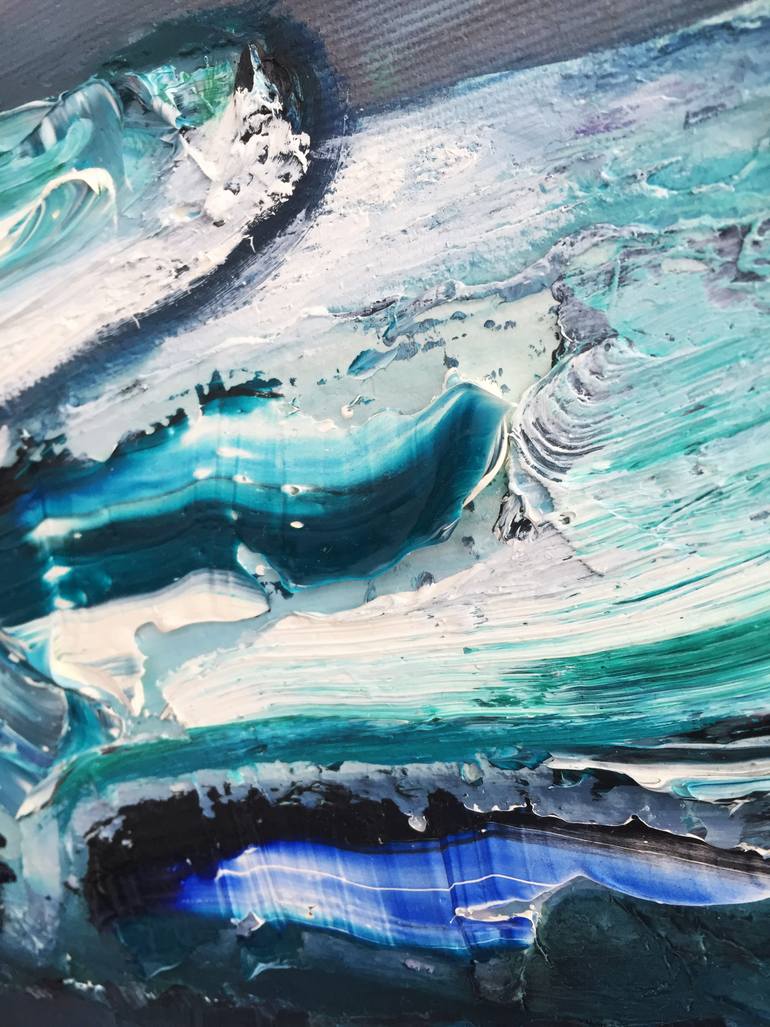 Original Conceptual Seascape Painting by Serhii Lutsenko