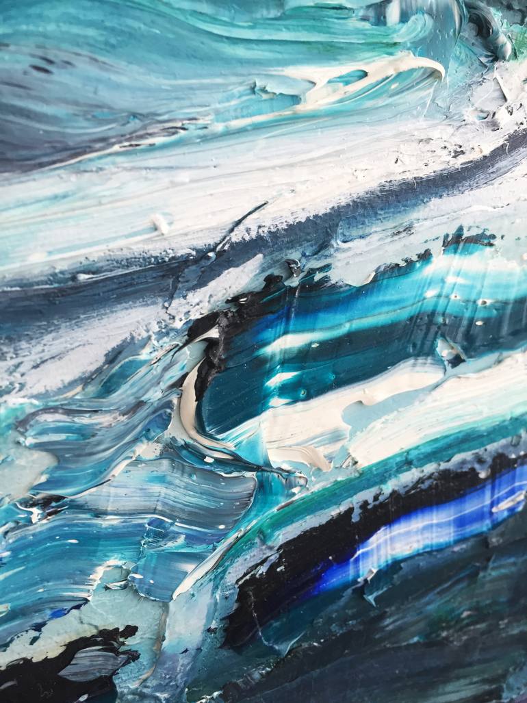 Original Conceptual Seascape Painting by Serhii Lutsenko