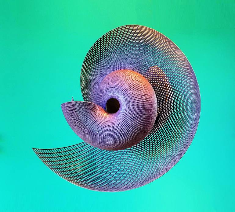 Original Abstract Nature Sculpture by Lyle London