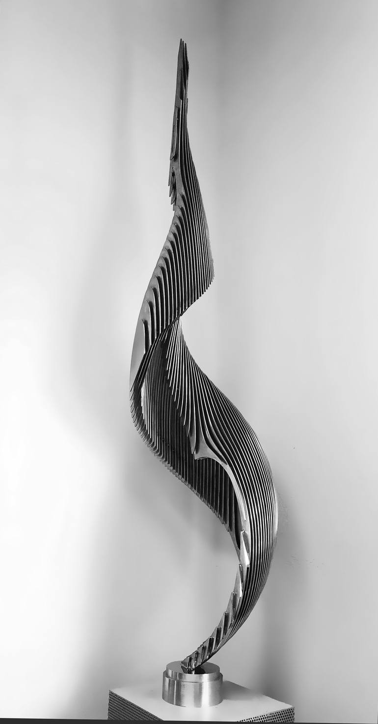 Original Fine Art Abstract Sculpture by Lyle London