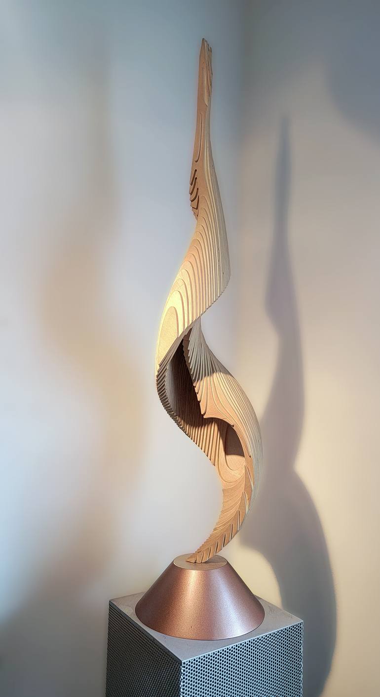 Original Fine Art Abstract Sculpture by Lyle London