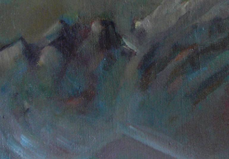 Original Illustration People Painting by Hall Groat Ii