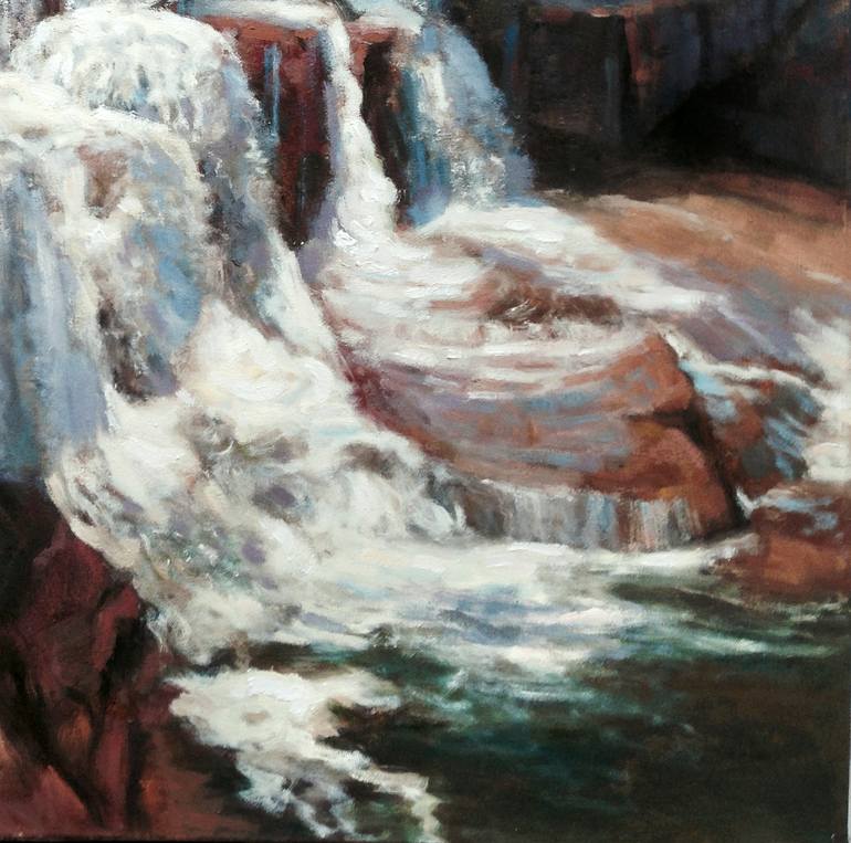 Original Illustration Abstract Painting by Hall Groat Ii