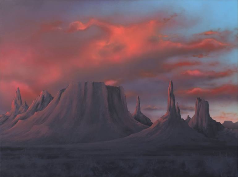Original Landscape Painting by Ron Beller