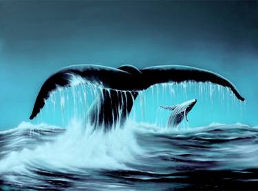 Original Expressionism Seascape Paintings by Ron Beller