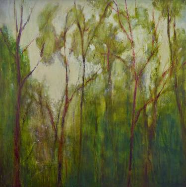Original Abstract Landscape Painting by Konstantin Logunov