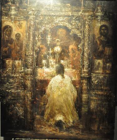 Liturgy in the Mount Athos thumb