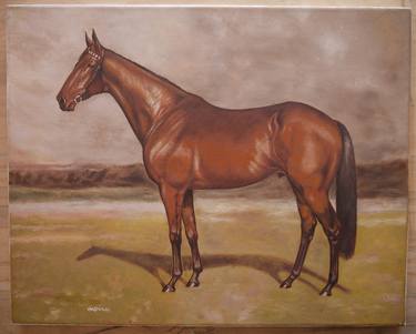 Print of Fine Art Horse Paintings by Robert Hadnagy