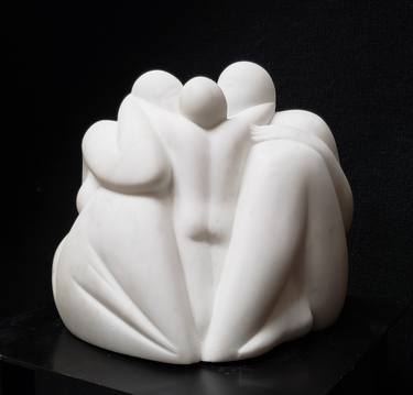 Original Figurative Family Sculpture by Alexey Vladimirov