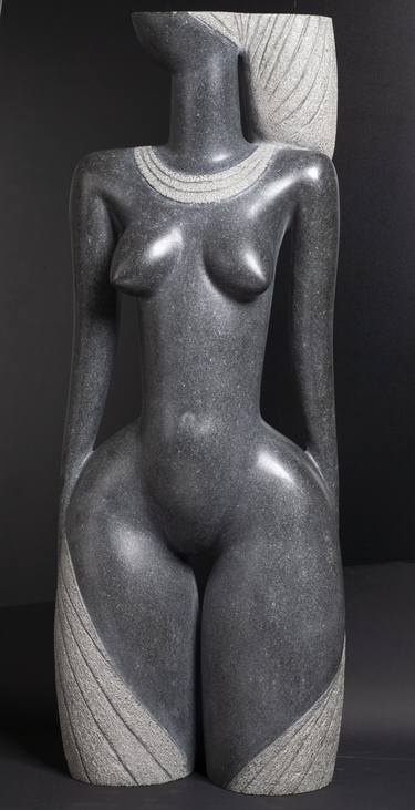 Original Figurative Erotic Sculpture by Alexey Vladimirov