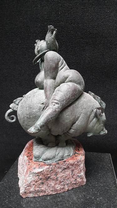 Original Figurative Classical mythology Sculpture by Alexey Vladimirov