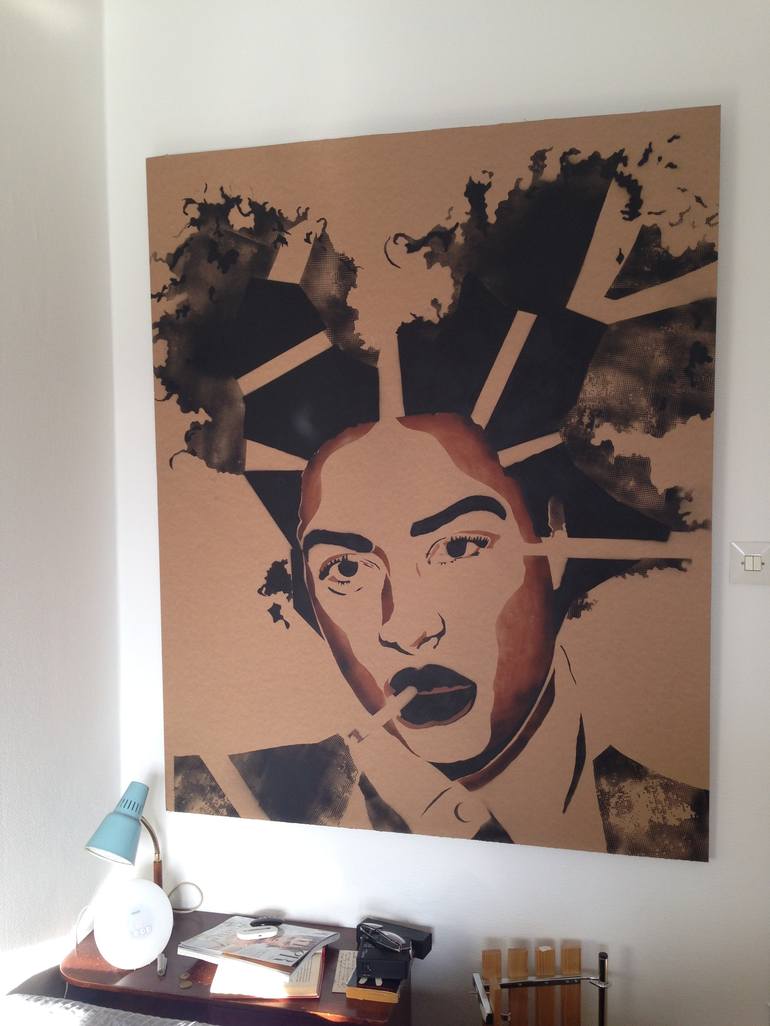 Original Pop Art Pop Culture/Celebrity Painting by FUNK PUNK