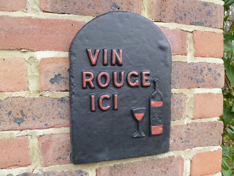 Vin Rouge (black) - Print