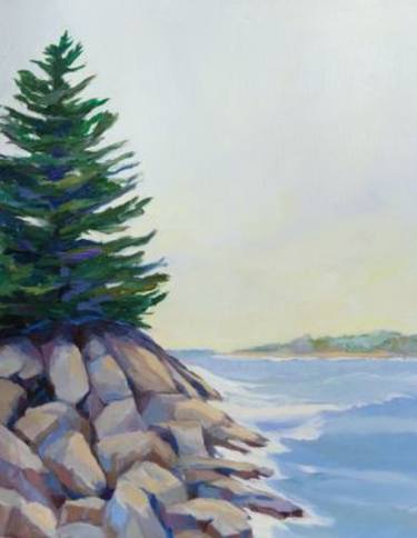 Original Expressionism Seascape Paintings by Gayle Fitzpatrick