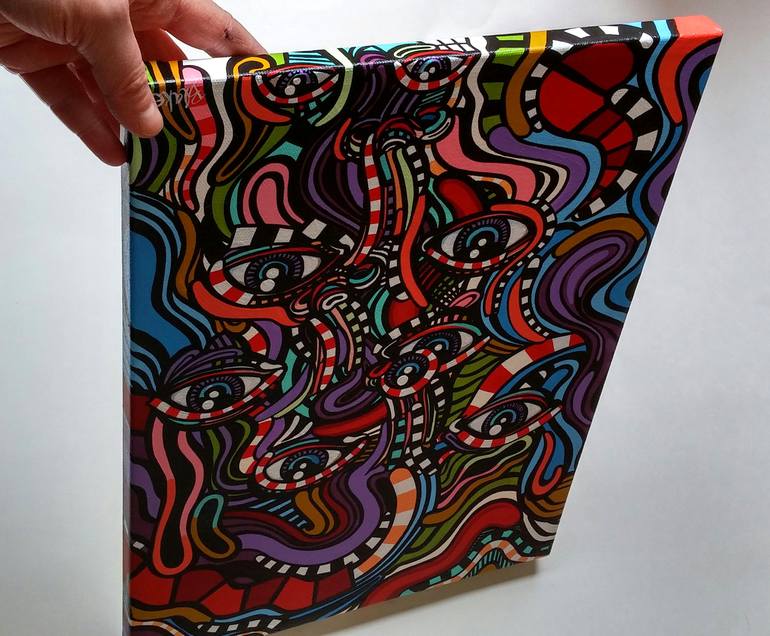 Original Street Art Patterns Painting by Blake Chamberlain