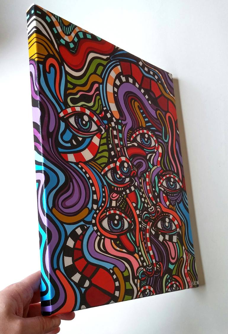 Original Street Art Patterns Painting by Blake Chamberlain