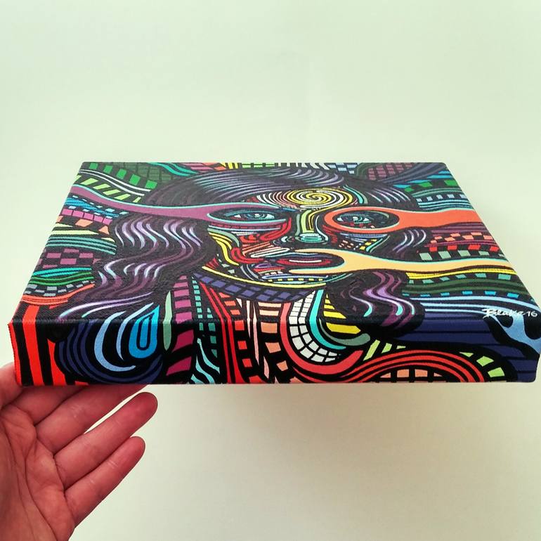 Original Modernism Women Painting by Blake Chamberlain