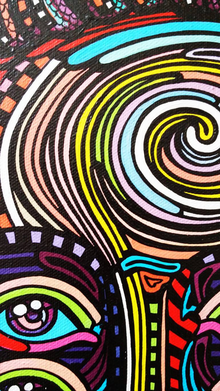 Original Modernism Women Painting by Blake Chamberlain