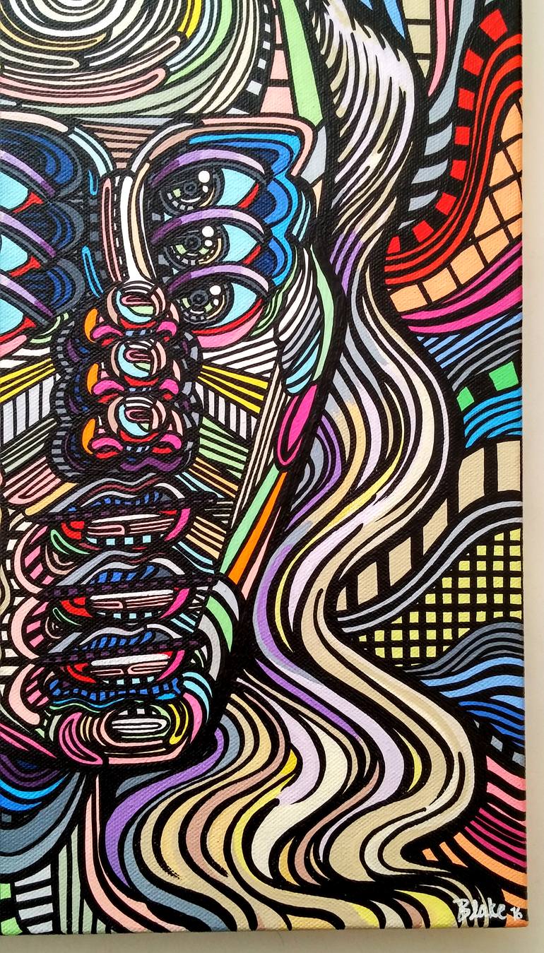 Original Expressionism Women Painting by Blake Chamberlain