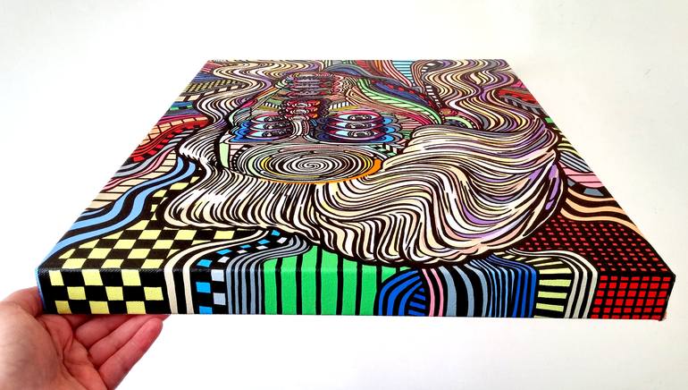 Original Expressionism Women Painting by Blake Chamberlain