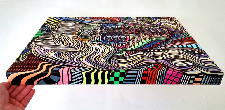 Original Expressionism Women Painting by Blake Chamberlain