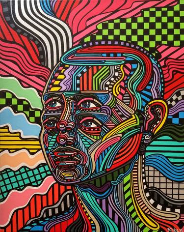 Original Modern Women Painting by Blake Chamberlain